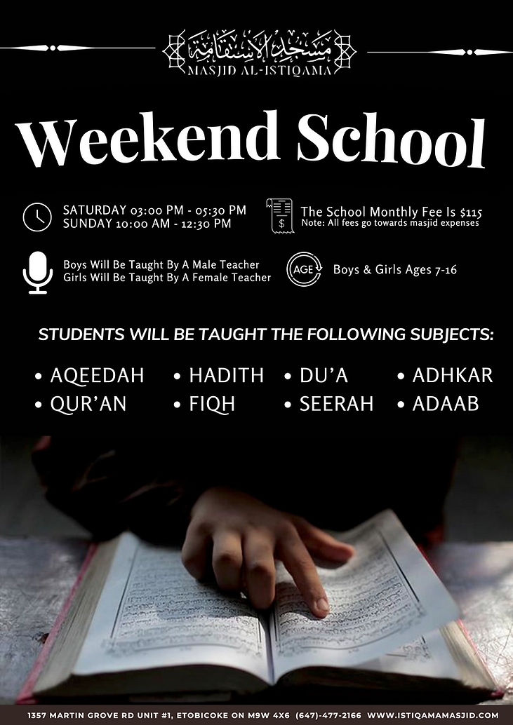 Weekend School